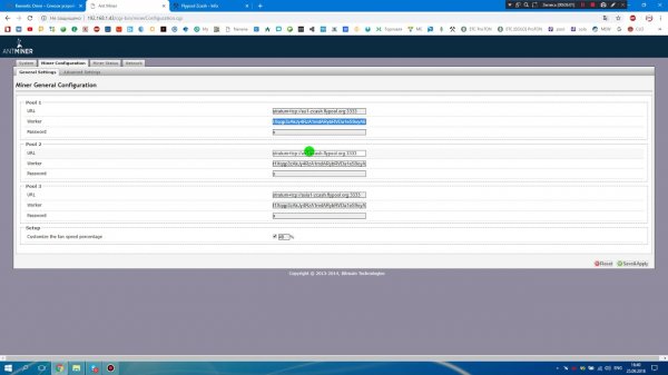 AntMiner Z9mini - Запуск, настройка, разгон