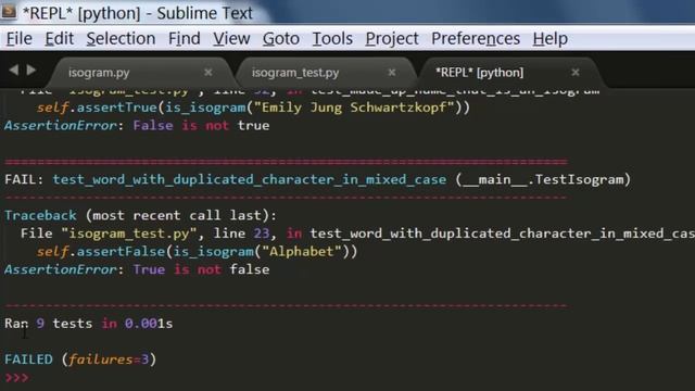 Get Good at Python Programming - Problem #3 - Isogram (Solution) смотреть онлайн