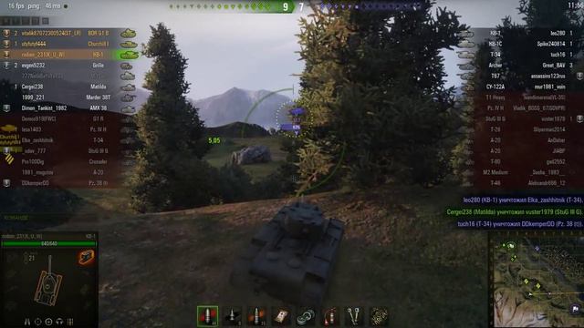 World of Tanks как нужно играть в командной игре на кв 1 смотреть онлайн