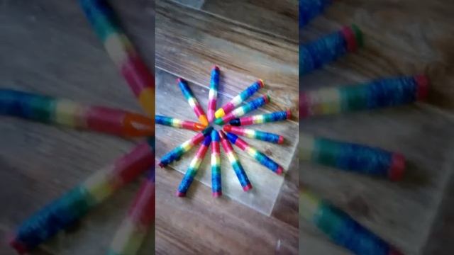 Солнце из восковых мелков смотреть онлайн