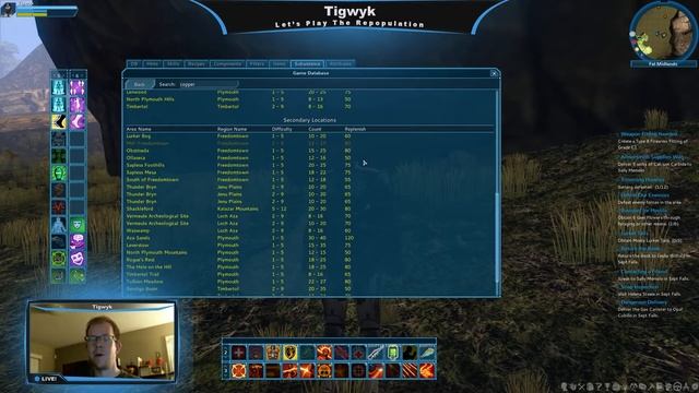 Let's Play The Repopulation - Quick Tip #3 - Using the In-Game Database смотреть онлайн