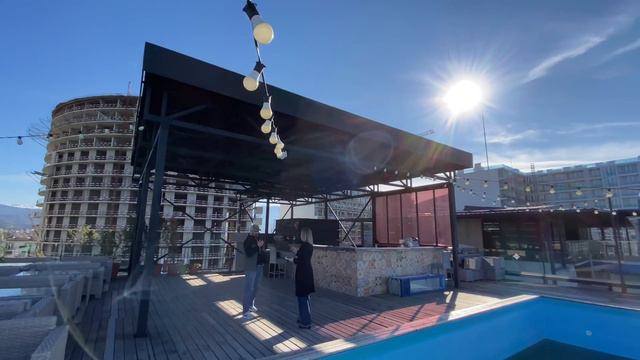 НОВЫЙ ГОД 🎄 в отеле ROOFTOP POOL HOTEL BATUMI . Грузия 2020 смотреть онлайн