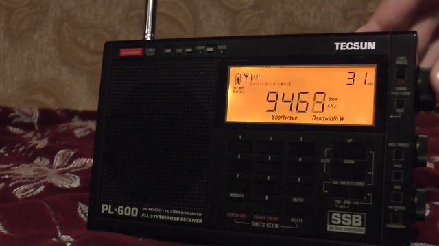 Радио TECSUN PL600, короткие волны вечером смотреть онлайн