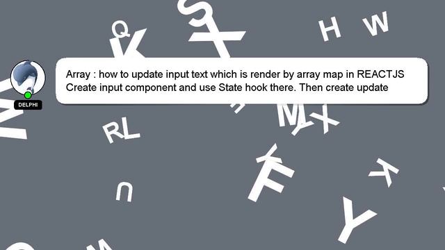 Array : how to update input text which is render by array map in REACTJS смотреть онлайн