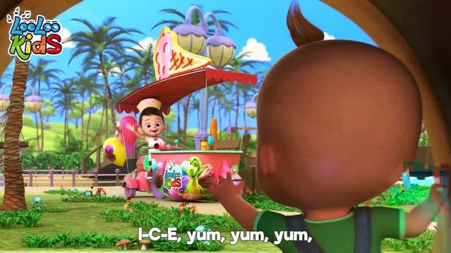 Ten in the Bed + Ice Cream Fun - Nursery Rhymes - BEST KIDS SONGS by LooLoo Kids | Vroom Vroom смотреть онлайн