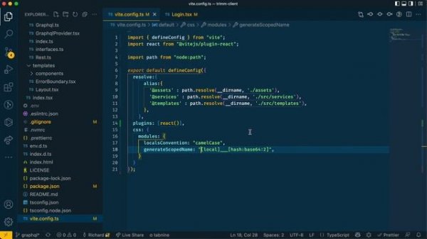 How to use CSS modules with Vite | postcss modules