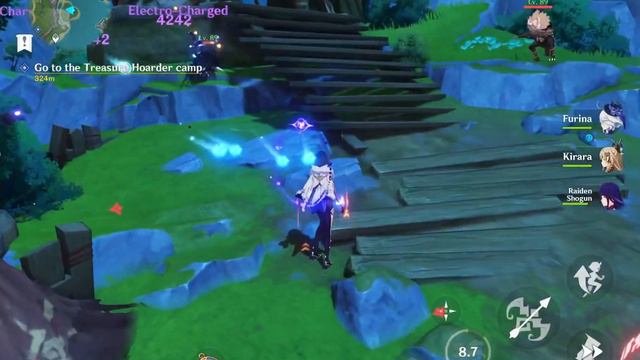 Furina is cute when opening chests! #genshinimpact #furina смотреть онлайн