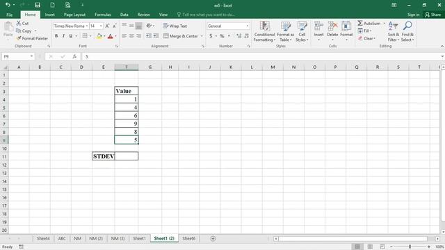 How to Use the STDEV Function in Excel смотреть онлайн