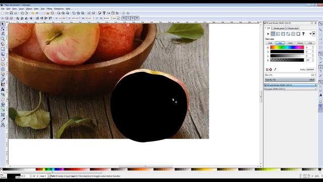Inkscape: How to Easily Crop Images | Bezier Tool смотреть онлайн