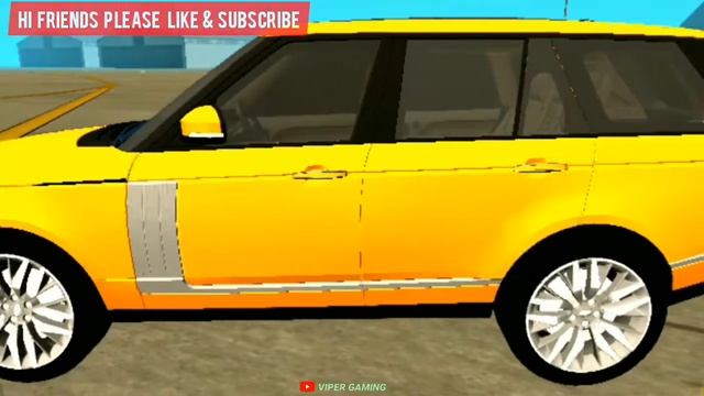 Gta San Andreas Range Rover Vogue Mod For Android | Dff Only | Suv Mod | Gta Sa Dff Only Android