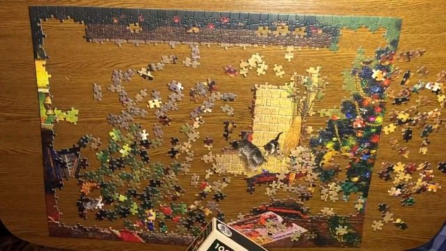 Сборка пазла 1000 штук. ( Puzzles Time-lapse) смотреть онлайн