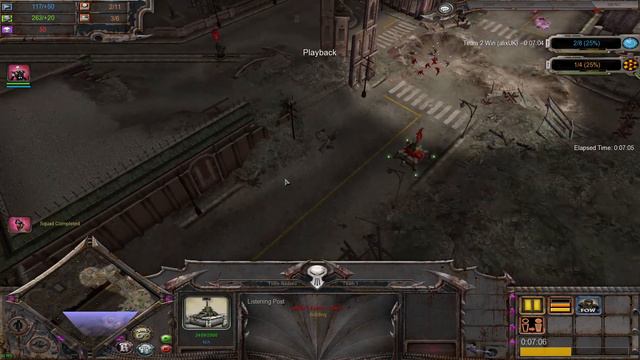 Imperial Guard v Dark Eldar | alixUK v Enssing | Dawn of War Soulstorm смотреть онлайн