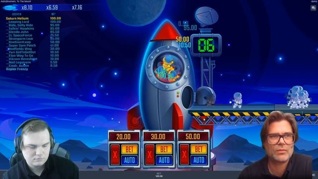 FunFair Games - AstroBoomers: To The Moon! смотреть онлайн