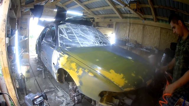 Восстановление Mazda 626 GE. Часть 4. Подготовка к покраске