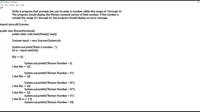 Use of if-else statement | conditional Statement | Roman Numerals in java. Java programming TV. смотреть онлайн