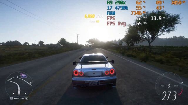 Forza Horizon 5 : Benchmark "AMD R9 290x, i7 4790k" | High Settings смотреть онлайн