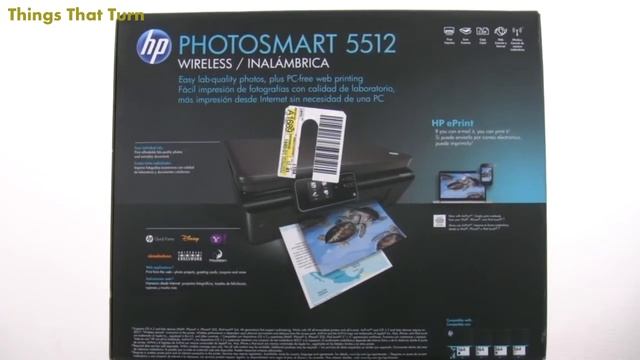 HP Photosmart 5510 wireless printer box 2012 My Video Museum смотреть онлайн