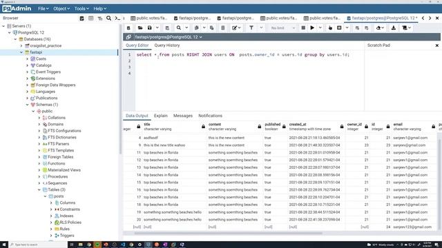 SQL Joins: Part #85 Python API Course смотреть онлайн