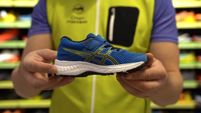 Кроссовки детские Asics Contend 6 PS Tuna Blue/Black за 40 секунд смотреть онлайн
