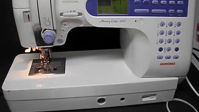 Janome Memory Craft 6500 Pro Computerized Sewing Machine Working Perfectly EUC смотреть онлайн