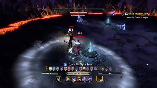 Elder Scrolls online: Stam sorc lucky save vma last boss XD