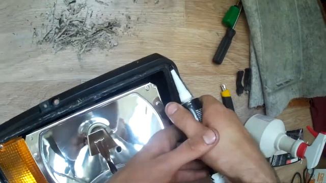 ЗАМЕНА СТЕКЛА НА ФАРЕ ВАЗ2107 смотреть онлайн