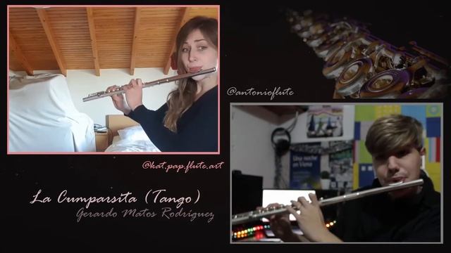 La Cumparsita - G.M. Rodríguez - (Flute Duet @kat.pap.flute.art & @antonioflute) смотреть онлайн