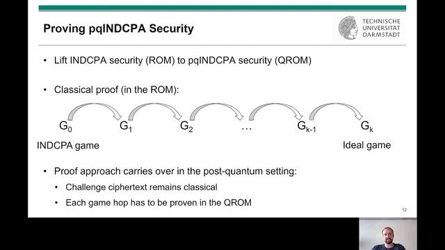 PQCrypto 2020 | Encryption Schemes using Random Oracles… • J. Krämer, P. Struck смотреть онлайн