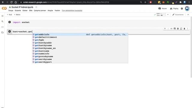 Python Socket ile Kolay IP Adresi Öğrenme смотреть онлайн