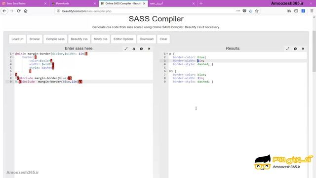 استفاده از mix in به صورت تو در تو در sass смотреть онлайн
