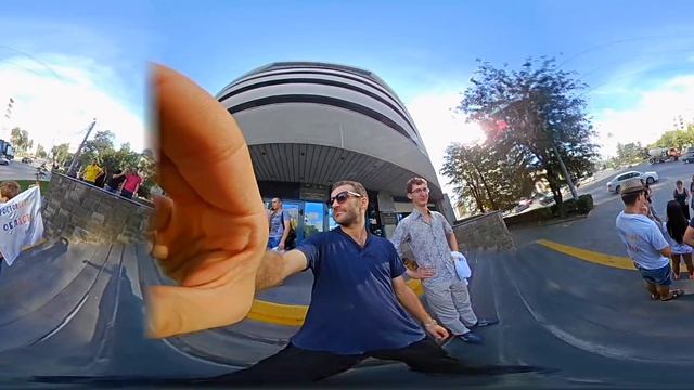 Отъезд ростовской делегации на "Территорию смыслов" в формате 360 смотреть онлайн