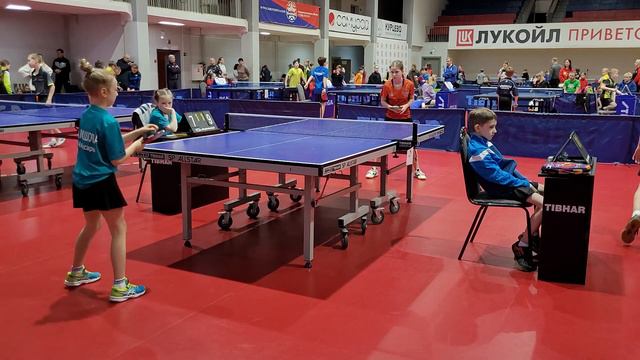 Игра 20🔥🔥🔥🔥 Кстово, январь 2024,«Надежды России🏓»(до 12 лет) #настольныйтеннис #теннис смотреть онлайн