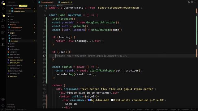 NextJS Firebase Auth Tutorial • How to Authenticate Users for Your App смотреть онлайн