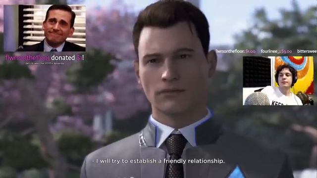 Kurtis Conner plays Detroit: Become Human [Part 3] смотреть онлайн