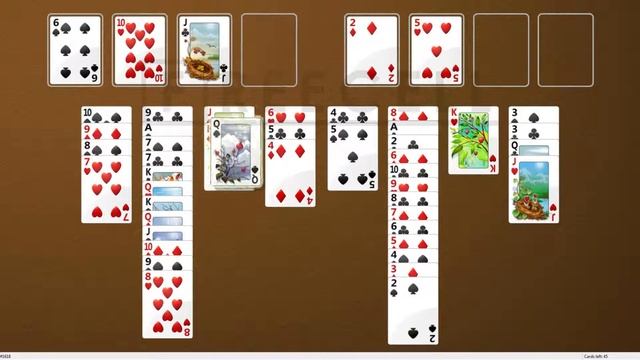 Solution to freecell game #1618 in HD смотреть онлайн