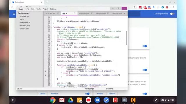 Making a Screen Recorder from Chrome OS (Chromebook) смотреть онлайн