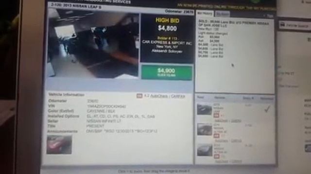 КАК МЫ ПОКУПАЕМ Nissan Leaf SV ДЛЯ КЛИЕНТА.ЦЕНА 6500 $. смотреть онлайн