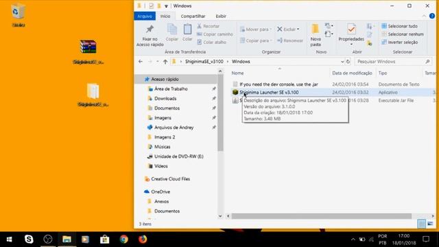 Como baixar o SHIGINIMA LAUNCHER com o JAVA!!! смотреть онлайн