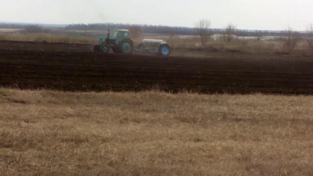 Посев гороха. смотреть онлайн