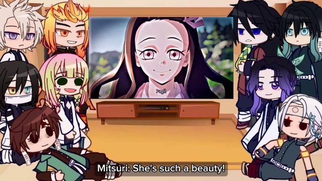 Past Hashiras + Tanjiro React To Nezuko // Demon Slayer // Gacha Club смотреть онлайн