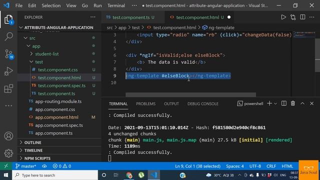 ng-template in angular | ngif -else in angular смотреть онлайн