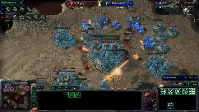 IMBA LEAGUE - ALL UNITS PERMANENTLY CLOAKED - Episode 3 - Demuslim vs Suppy смотреть онлайн