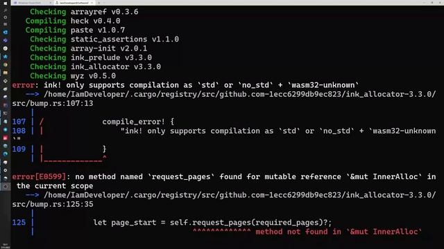 General Blockchain Programmer-Part 4: Build Substrate Smart Contract With cargo-contract смотреть онлайн