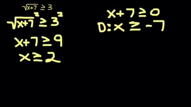 Solving Square Root Inequalities #1 смотреть онлайн