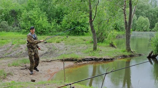 Малая Затонская (Угрюмка) фидер на протоке. смотреть онлайн