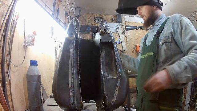 Реставрация бака  NSU 251 OSL