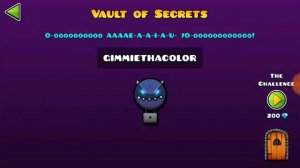 Geometry Dash. Секретное хранилище. (Все коды)