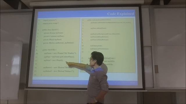 GUI Using Java AWT & Swing (Part 3) - GUI Code Explained смотреть онлайн