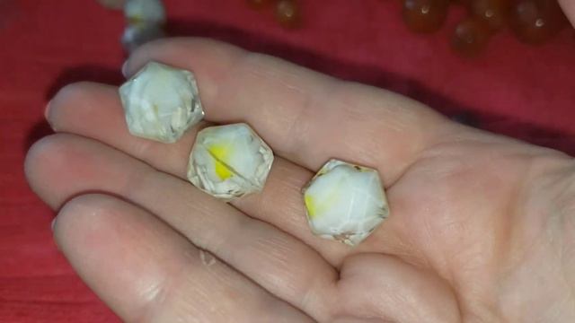Колье из сердолика и флюорита с керамической брошкой - подвеской. смотреть онлайн