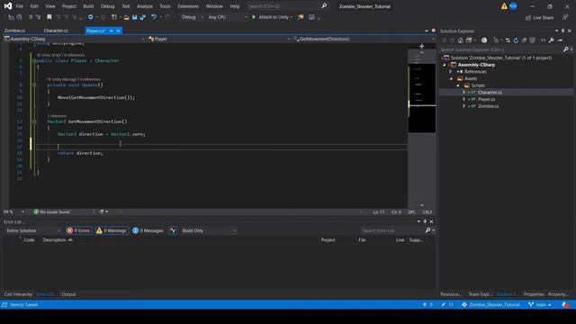 Unity - 2D Zombie Shooter Tutorial - Part 1 смотреть онлайн